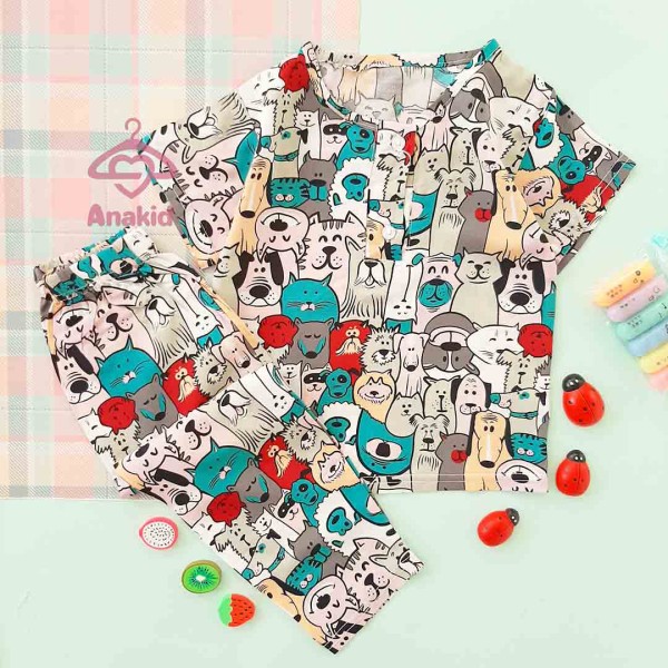 بلوز شلوار جنگل