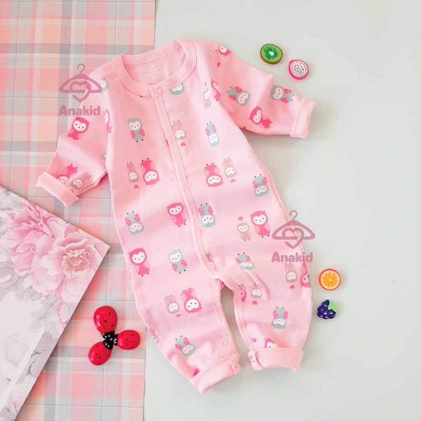 سرهمی جغد صورتی