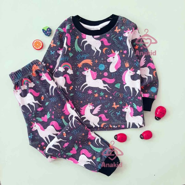 بلوز شلوار راحتی تکشاخ کهکشانی