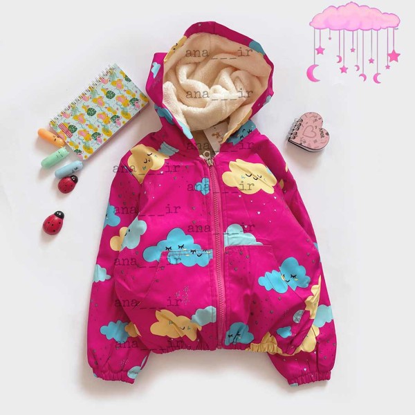 بارانی ابر سرخابی