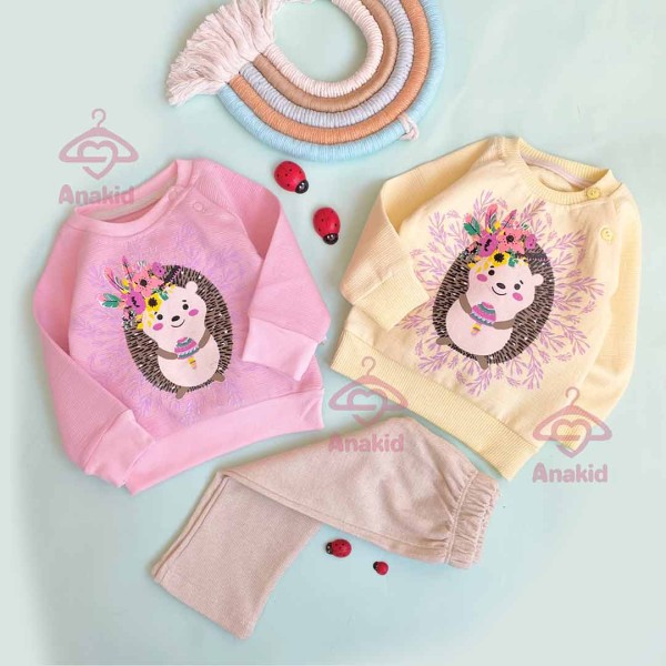 بلوز شلوار جوجه تیغی