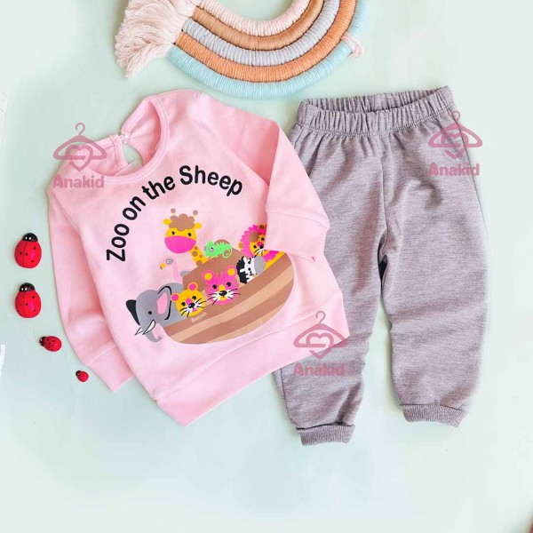 بلوز شلوار کشتی حیوانات