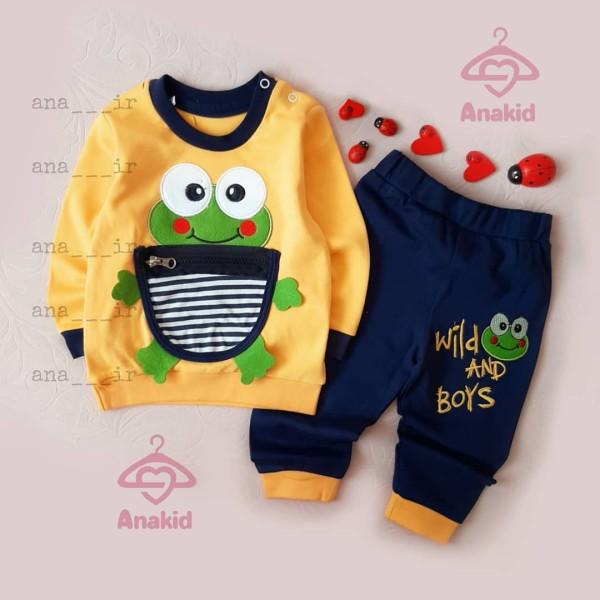 بلوزشلوار قورباغه