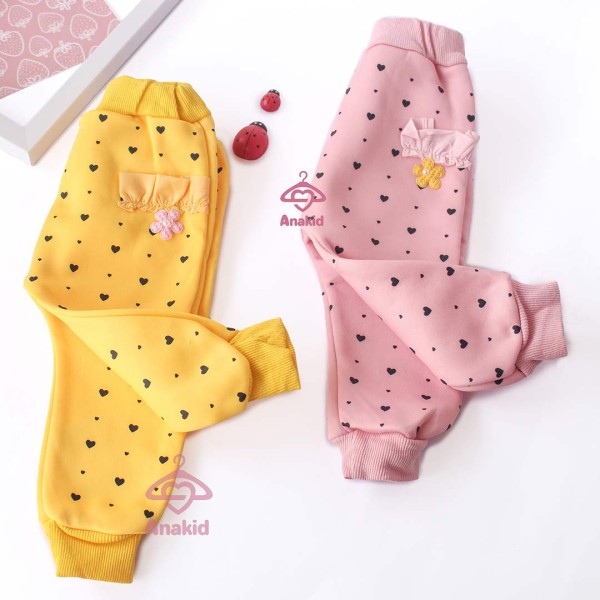 شلوار لاینردار قلبی