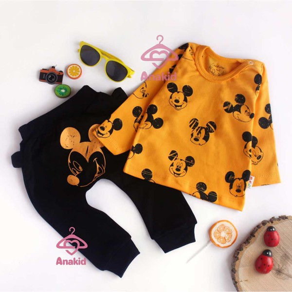 بلوز شلوار میکی میکی