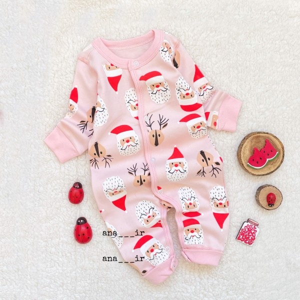 سرهمی بابانوئل صورتی