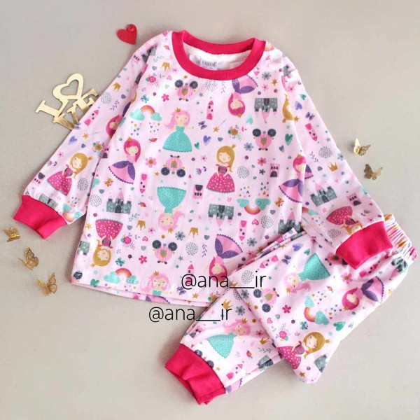 بلوز شلوار راحتی پرنسس