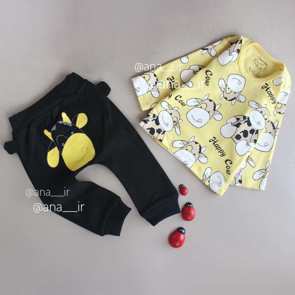 بلوز شلوار گاو کوچولو