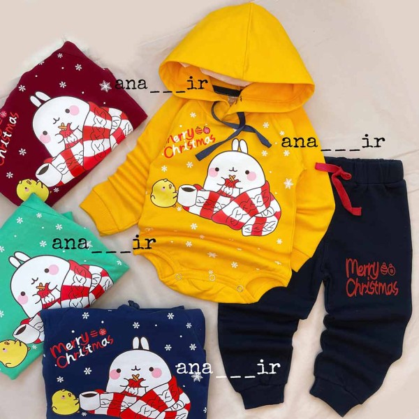 هودی بادی شلوار مولانگ بافنده