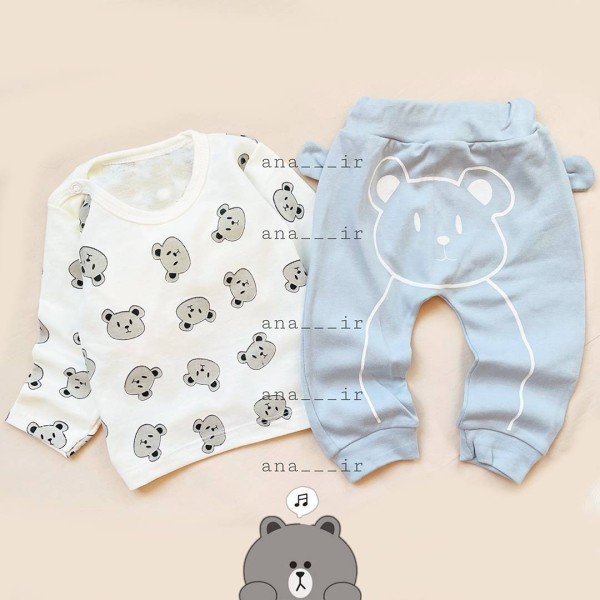 بلوز شلوار خرس خرسی