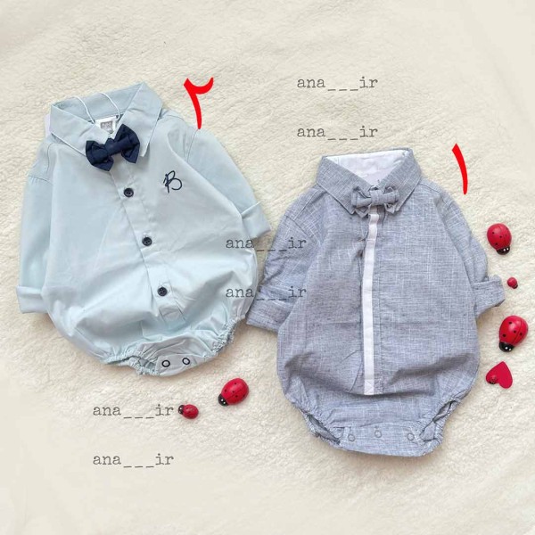 پیراهن پسرانه زیر دکمه