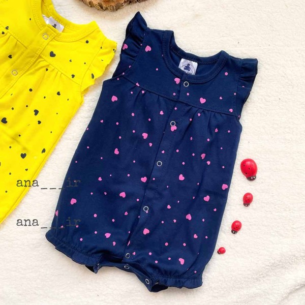 رامپر قلب کوچولو سرمه ای