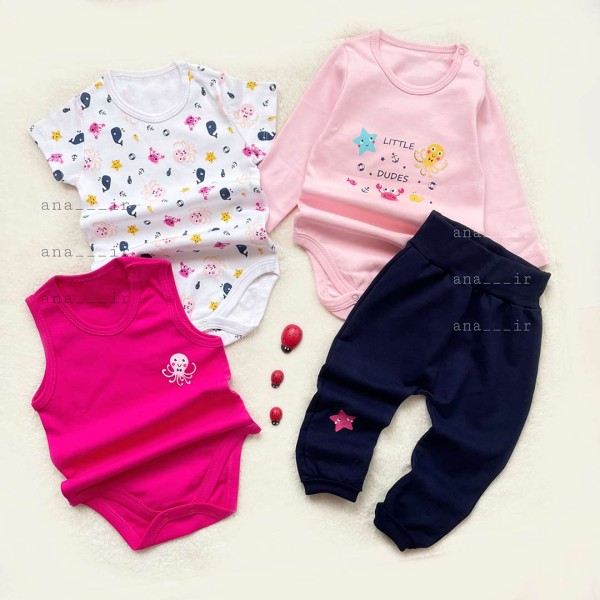 چهارتیکه دریا صورتی