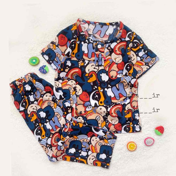 ست کولردار شلوغ پلوغ