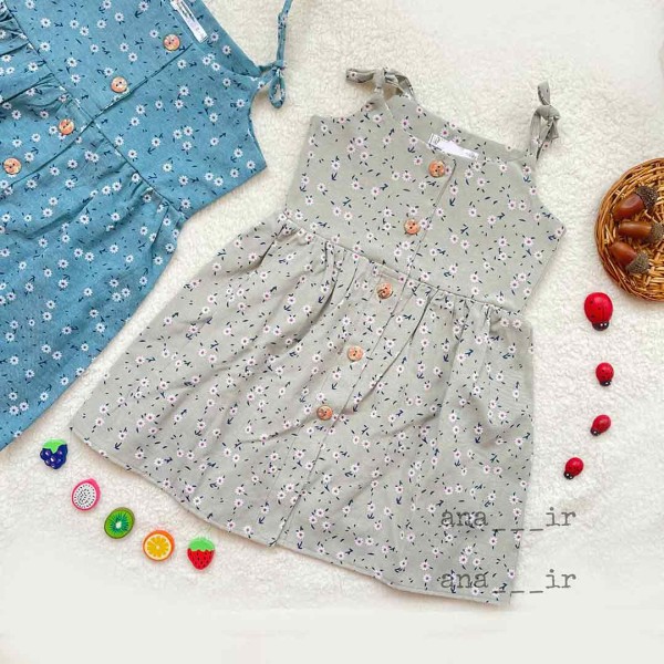 پیراهن لینن بندی