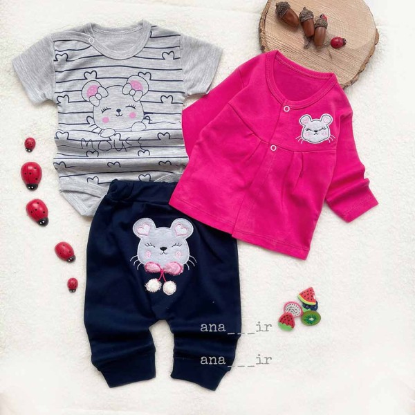 سه تیکه موشی