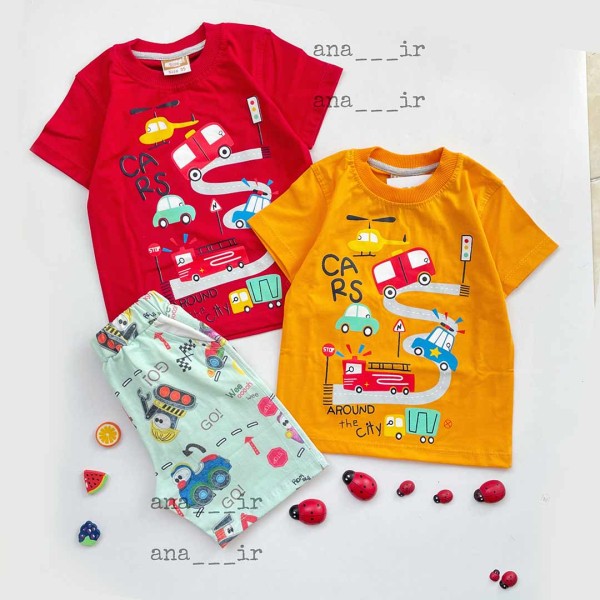 تیشرت شلوارک ترافیک