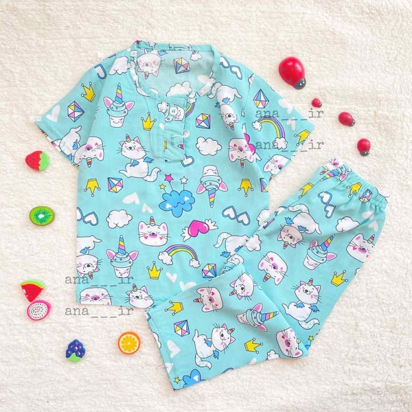 ست کولردار رنگین کمان