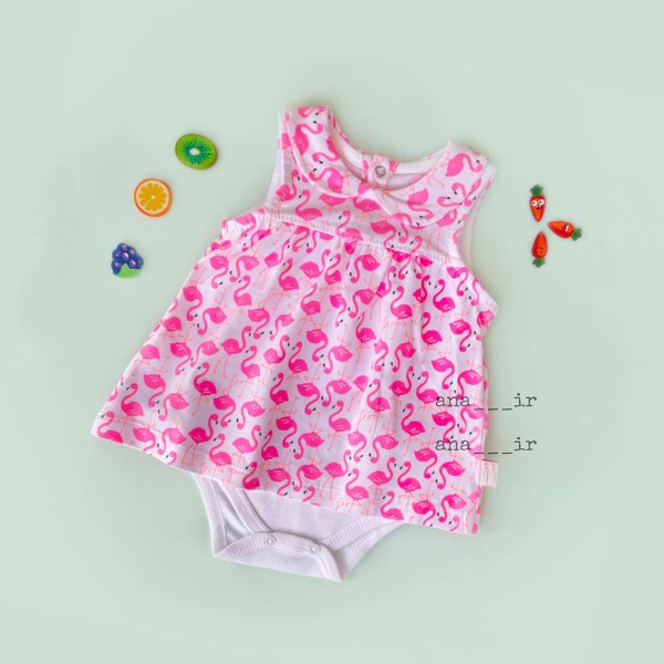 پیراهن فلامینگو کوچولو