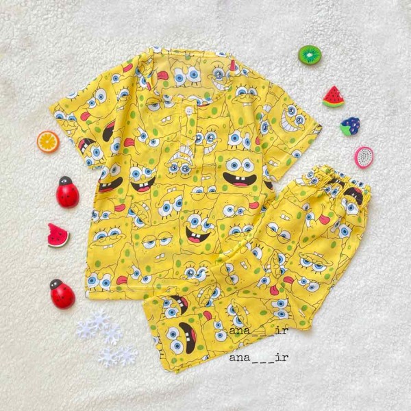 ست کولردار باب اسفنجی