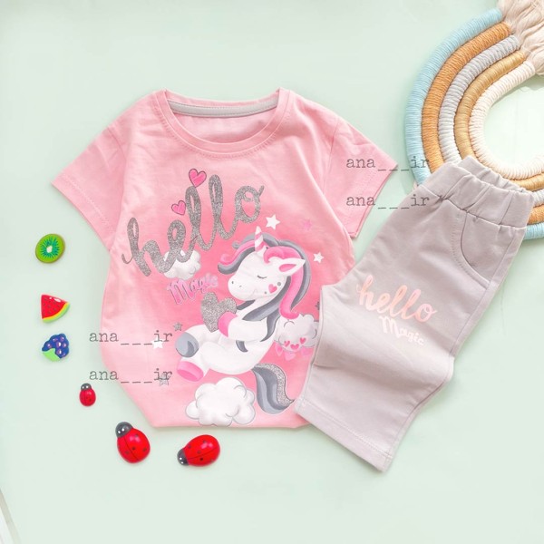 تیشرت شلوارک پونی