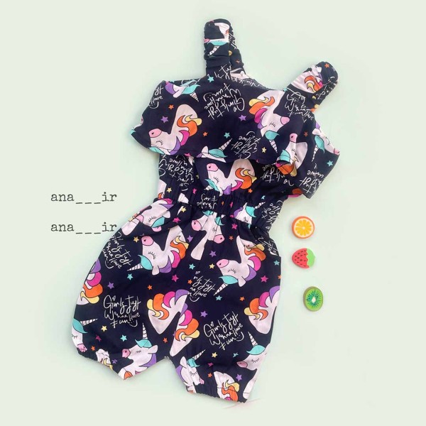 رامپر شورتی تکشاخ زمینه تیره