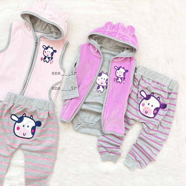 سه تیکه گاو