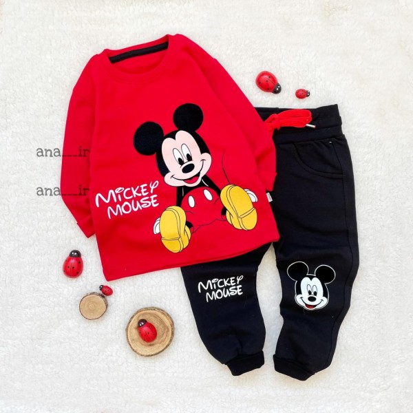 بلوز شلوار میکی موس
