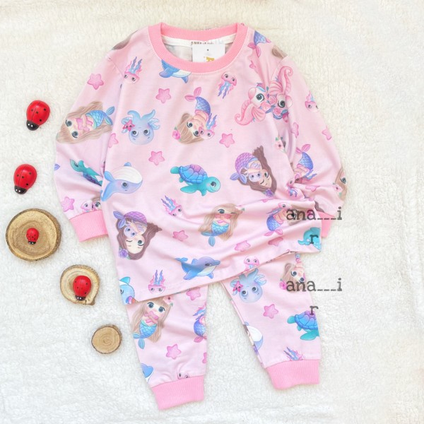 بلوز شلوار پری دریایی