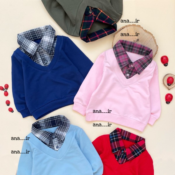 بلوز چهارخونه