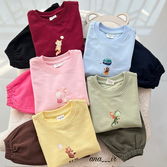 بلوز شلوار مینی تویین