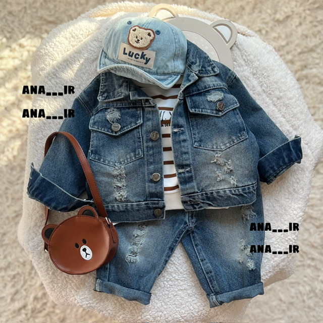 کت شلوار جین shr