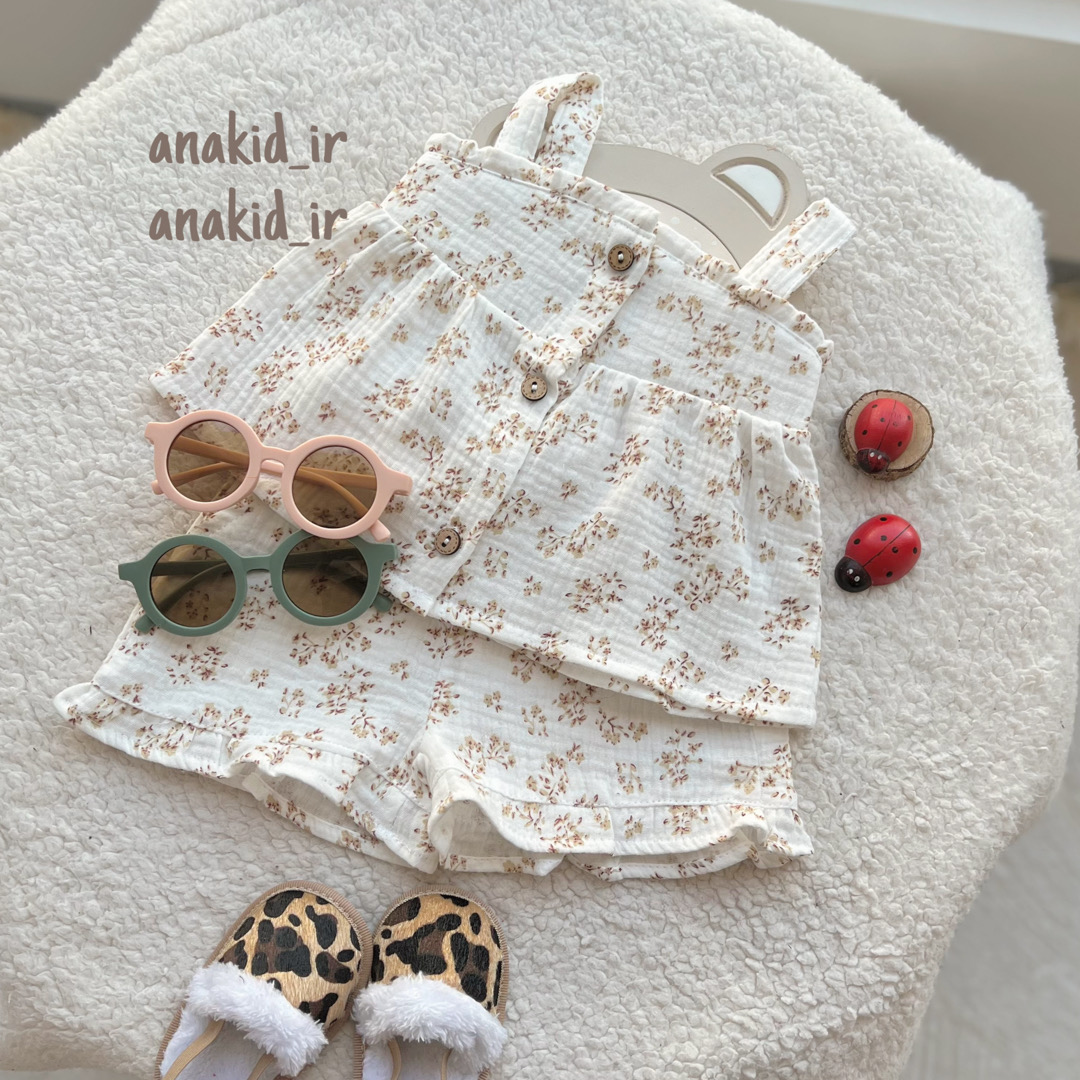 تاپ شلوارک موسلین
