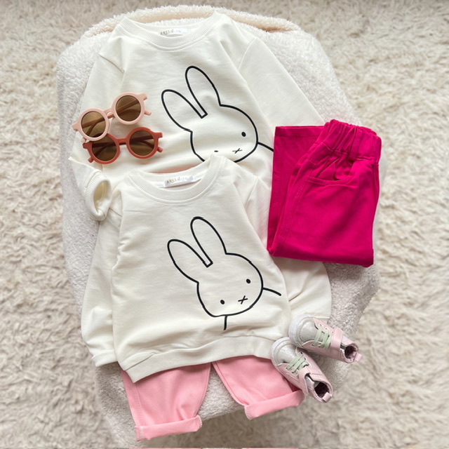 ست خرگوش شلوار کتان